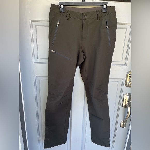 REI Co-Op Trailmade Hiking Pant, Dk Olive Green, Women’s Size  10 - Picture 4 of 17